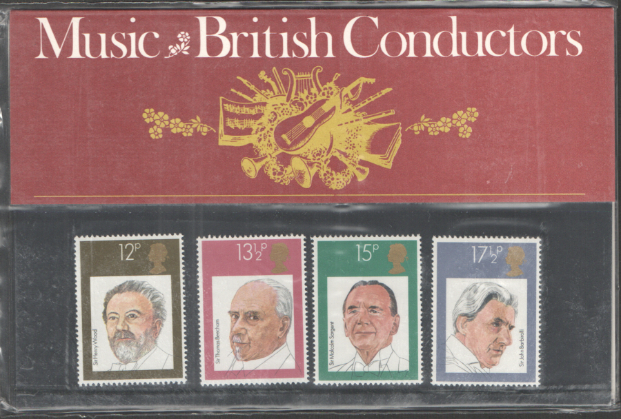 (image for) 1980 British Conductors Royal Mail Presentation Pack 120